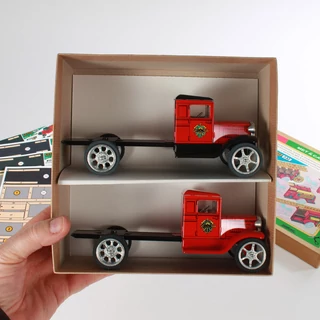 Tűzoltóautó szett 2 db