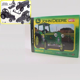 JOHN DEER traktor   MERKUR  fémépítő szett JOHN DEER traktor   MERKUR  fémépítő szett