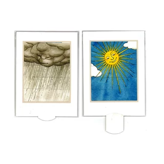 Időjárás változó képeslap