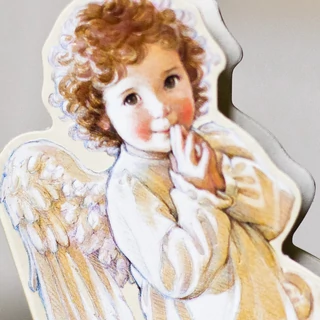 Térdeplő angyalka  mini notesz Térdeplő angyalka  mini notesz