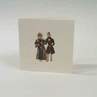 Négyzetes Mini Nosztalgia üdvözlőlap   borítékkal