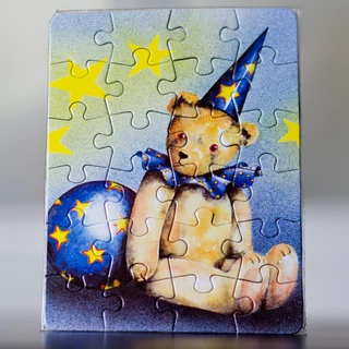 Maci a varázsló mini puzzle Maci a varázsló mini puzzle