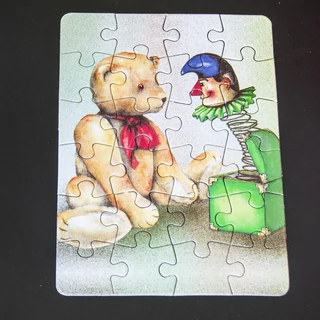 Maci Bohóccal mini puzzle Maci Bohóccal mini puzzle