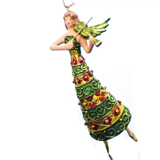 Angyalok hangszerekkel   függeszthető dekor  1 db Angyalok hangszerekkel   függeszthető dekor  1 db