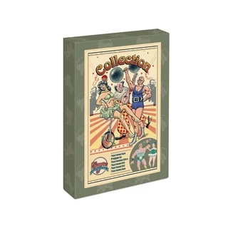 Retro súlyemelő és balerina Hampelmann szett Retro súlyemelő és balerina Hampelmann szett