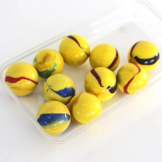 YELLOW JACKET 25mm üveggolyó szett 10db YELLOW JACKET 25mm üveggolyó szett 10db