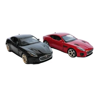 JAGUÁR F-Type modellautó - piros és fekete színben