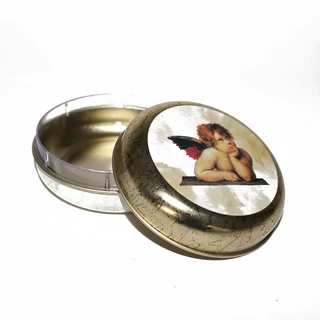 Raphael angyalos kördobozka 7,5cm Raphael angyalos kördobozka 7,5cm