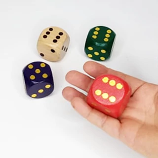 Góliát Dobókocka fából 4 cm Góliát Dobókocka fából 4 cm