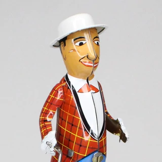 John a Néger sztepptáncos  felhúzós hasonmás lemezjáték John a Néger sztepptáncos  felhúzós hasonmás lemezjáték