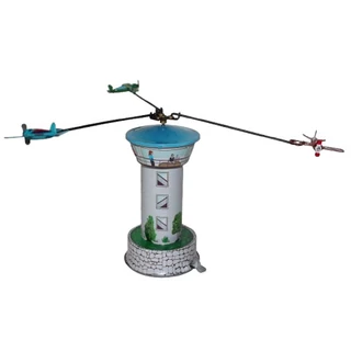 Repülőgép irányítótorony  lemez körhinta Repülőgép irányítótorony  lemez körhinta