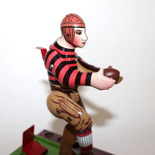 Rögbi játékos hasonmás lemezjáték