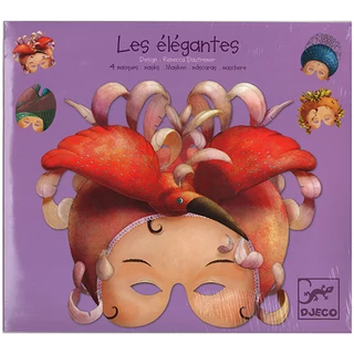 Gyerekálarc szett  -  "Elegáns" - Djeco  Gyerekálarc szett  -  "Elegáns" - Djeco