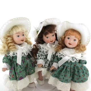 Különféle porcelánbabák  - 11 cm - választék hiány Különféle porcelánbabák  - 11 cm - választék hiány