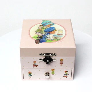 Zenedoboz hajós grafikával fehér paripával Zenedoboz hajós grafikával fehér paripával