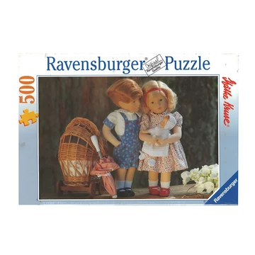 PUZZLE  GYEREKPÁR babakocsival