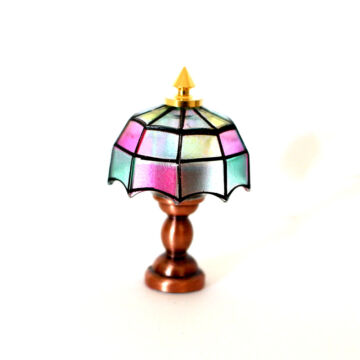 Tiffany lámpa babaházba