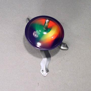 magnetic spinning top toy