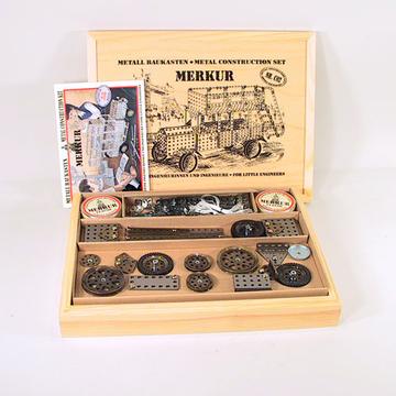 MERKUR Classic  C02 alapdoboz  fából készült, exkluzív tartóban