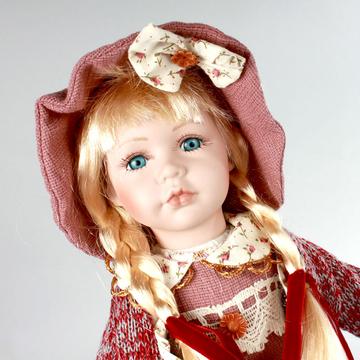 SZILVI  porcelánbaba H40 cm