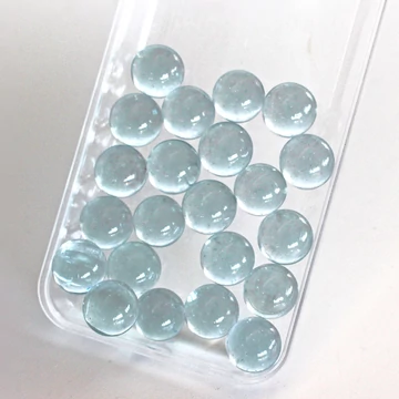 Víztiszta üveggolyó szett.16mm 20 db