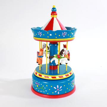 Zenélő Fa KÖRHINTA kék-piros 29cm