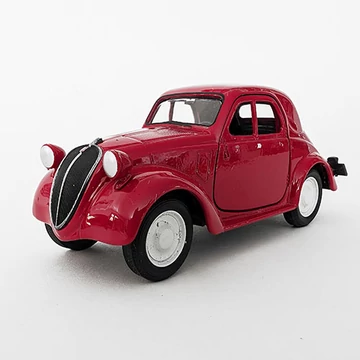 FIAT 500 Topolino 1936  - piros modell autó FIAT 500 Topolino 1936  - piros modell autó