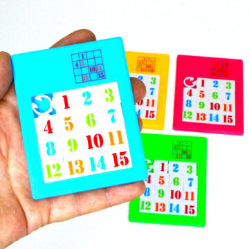 Mini Tili Toli 15-ös puzzle