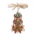 Coloured Wooden Christmas Pyramide - 3 floors, 45 cm