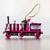 Red Locomotive tin toy - hanging decoration