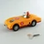Yellow Racing car tin toy