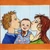 Kiss -changing greating card
