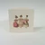 Quadrat shape vintage card with envelop