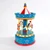 Wodden yellow-blue Marry-Go-Round 29cm