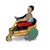 Drunky clown Paya replica tin toy