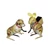 Dog and Rabbit original Paya tin toy 1928 modell